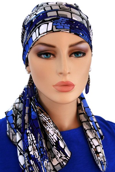 医療帽子　スカーフキャップ