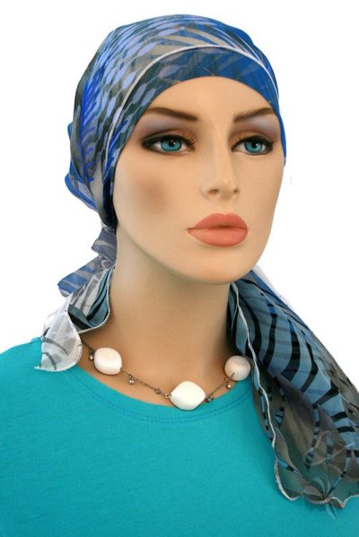 おしゃれなスカーフ　キャップ 抗癌剤帽子