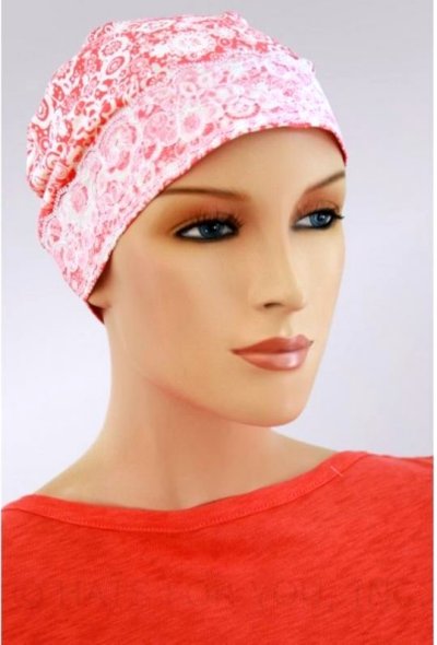 抗癌剤治療　ナイトキャップ　レース付き