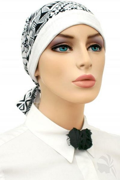 S263　　スカーフキャップ　医療用帽子　ケア帽子