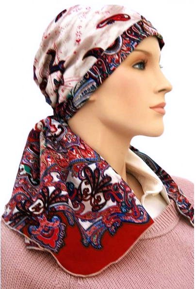 S324 医療用帽子 ケア帽子 抗がん剤治療帽子 医療用帽子 リボン付き