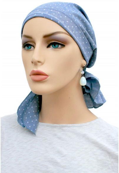 S325 医療用帽子 ケア帽子 抗がん剤治療帽子 医療用帽子 リボン付き