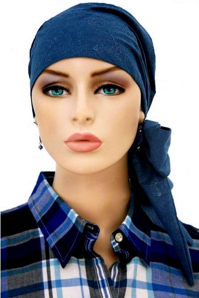 S338 医療用帽子 ケア帽子 抗がん剤治療帽子 医療用帽子 リボン付き