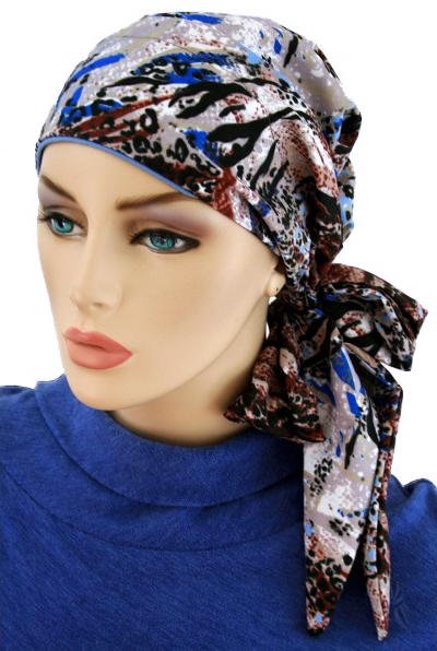 S339 医療用帽子 ケア帽子 抗がん剤治療帽子 医療用帽子 リボン付き