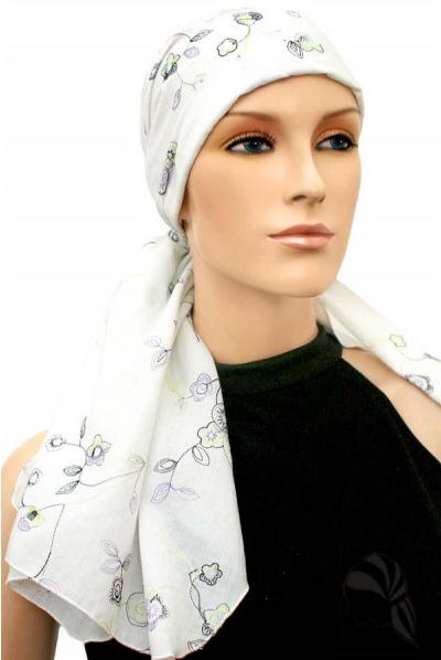 S350 医療用帽子 ケア帽子 抗がん剤治療帽子 医療用帽子 リボン付き