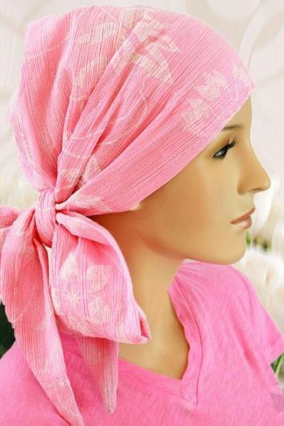 S362 医療用帽子 ケア帽子 抗がん剤治療帽子 医療用帽子 リボン付き